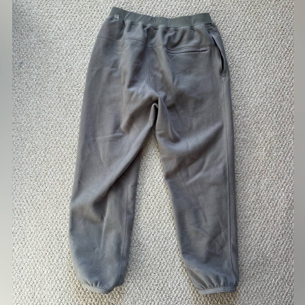 Mens Lululemon Oversized Fleece Sweatpants Size Medium Gray